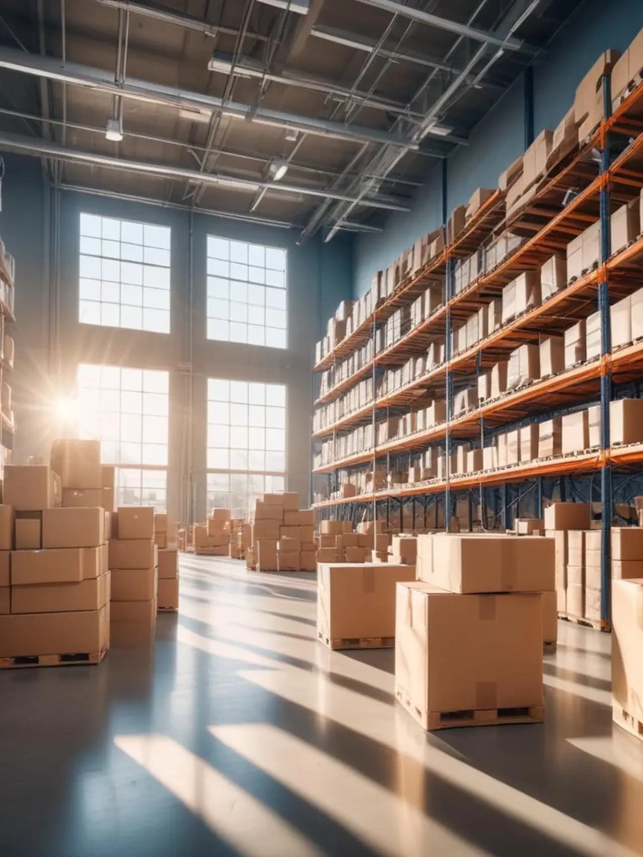 Современный склад фулфилмента Отгружено